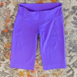 lululemon athletica Purple Bike Shorts